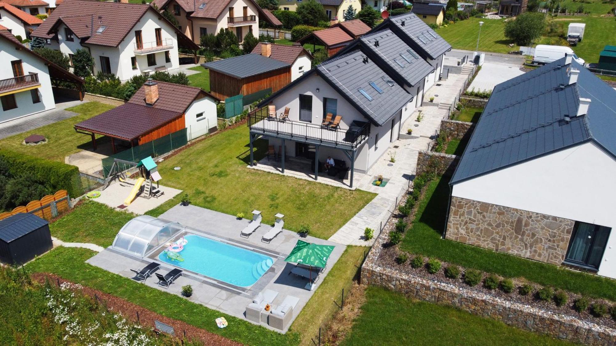 Apartmanove Domy Lipno 1 Frymburk Exteriör bild