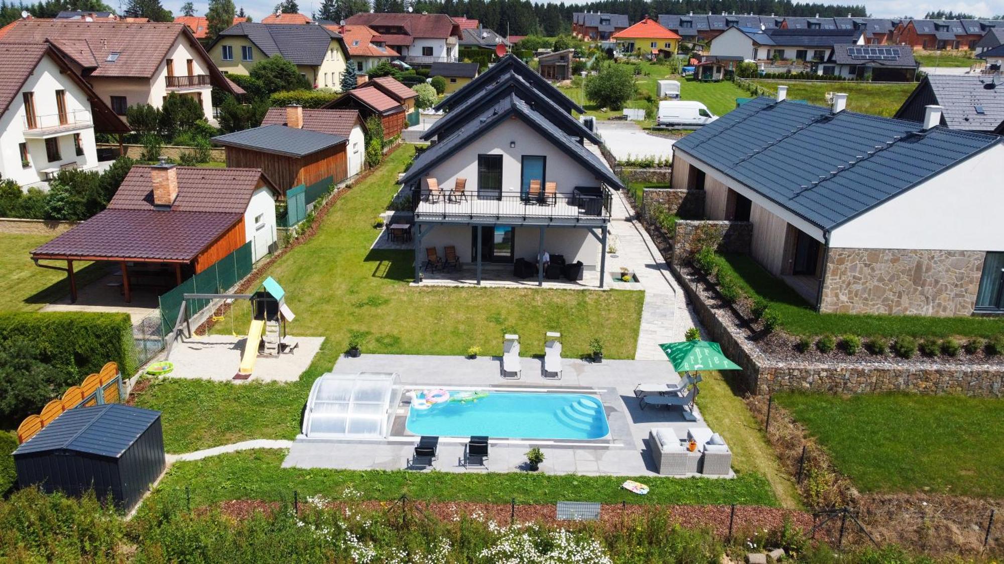 Apartmanove Domy Lipno 1 Frymburk Exteriör bild